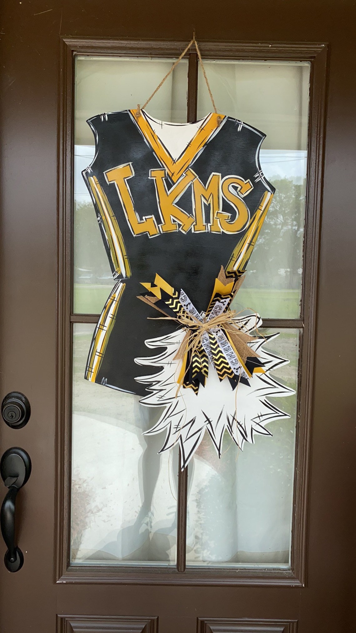 Dance Team/cheer Door Hanger All Can Be Personalized With Etsy