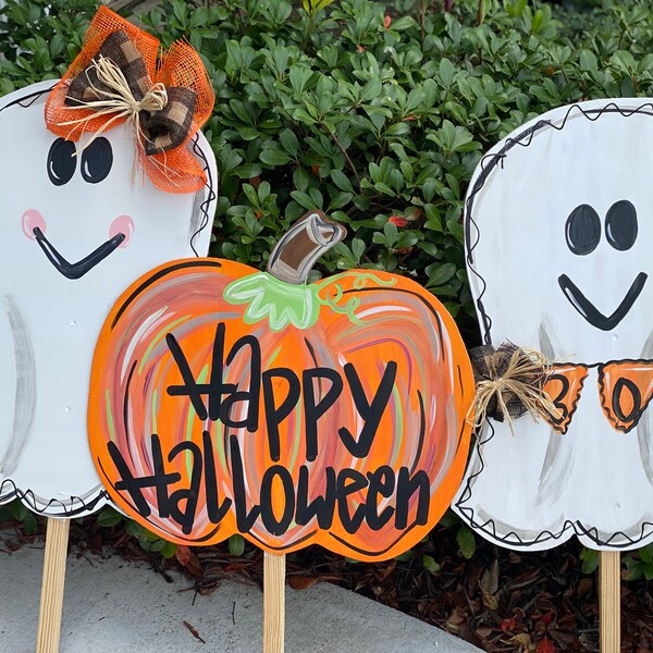Halloween Yard Decorations Etsy