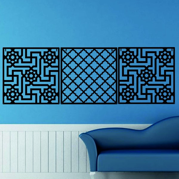 Mandala Metal Wall Art Etsy UK