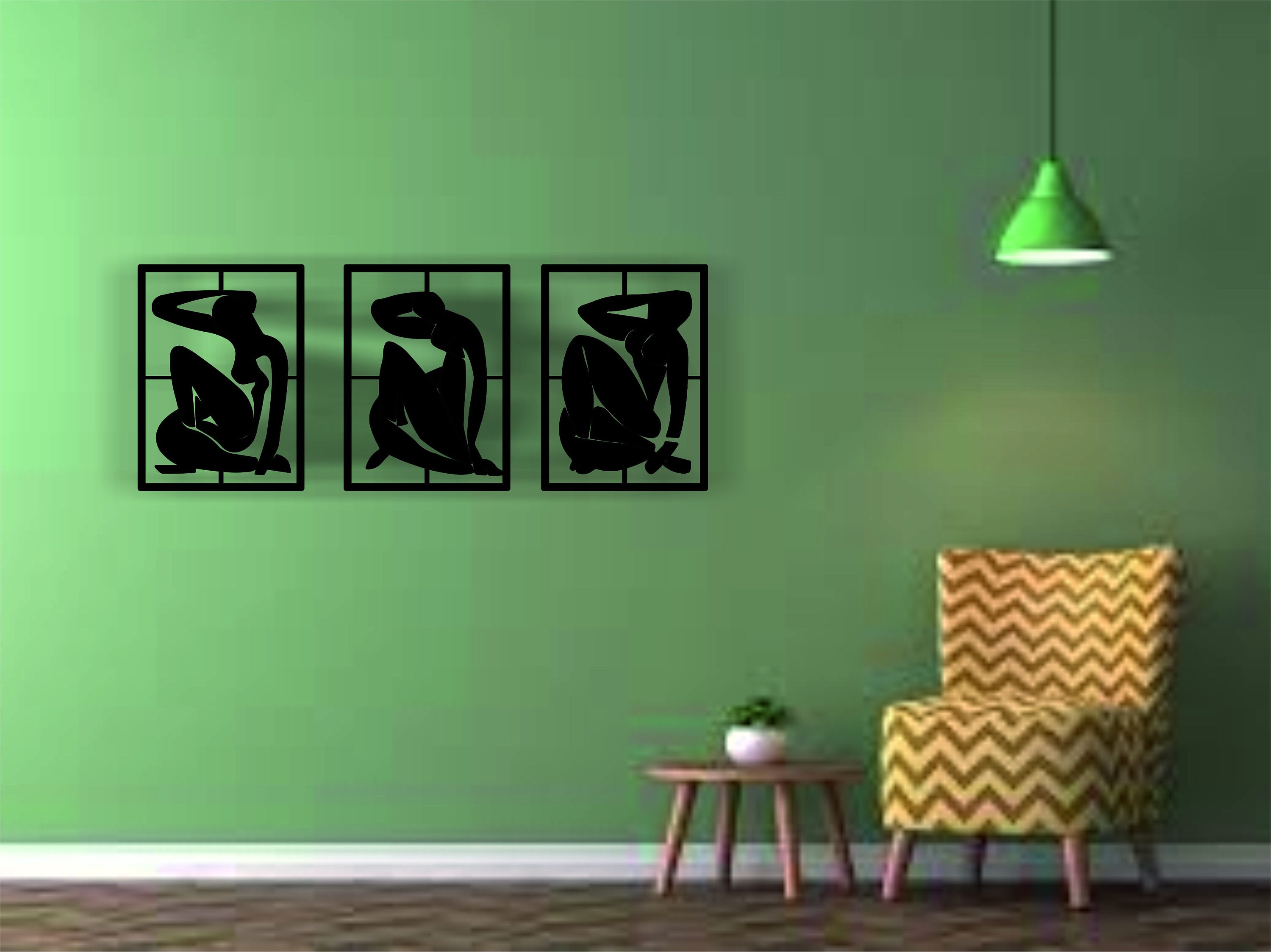 Art Deco Inspired: Matisse'S Green Nude - d0vp3x9