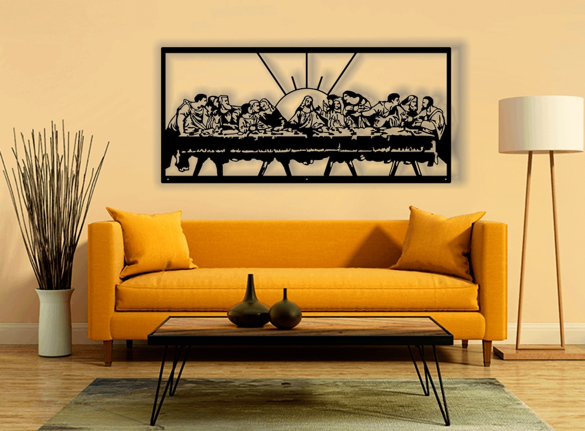 Metal Wall Decorjesus Wall Decor Cross Metal Art Scripture Etsy