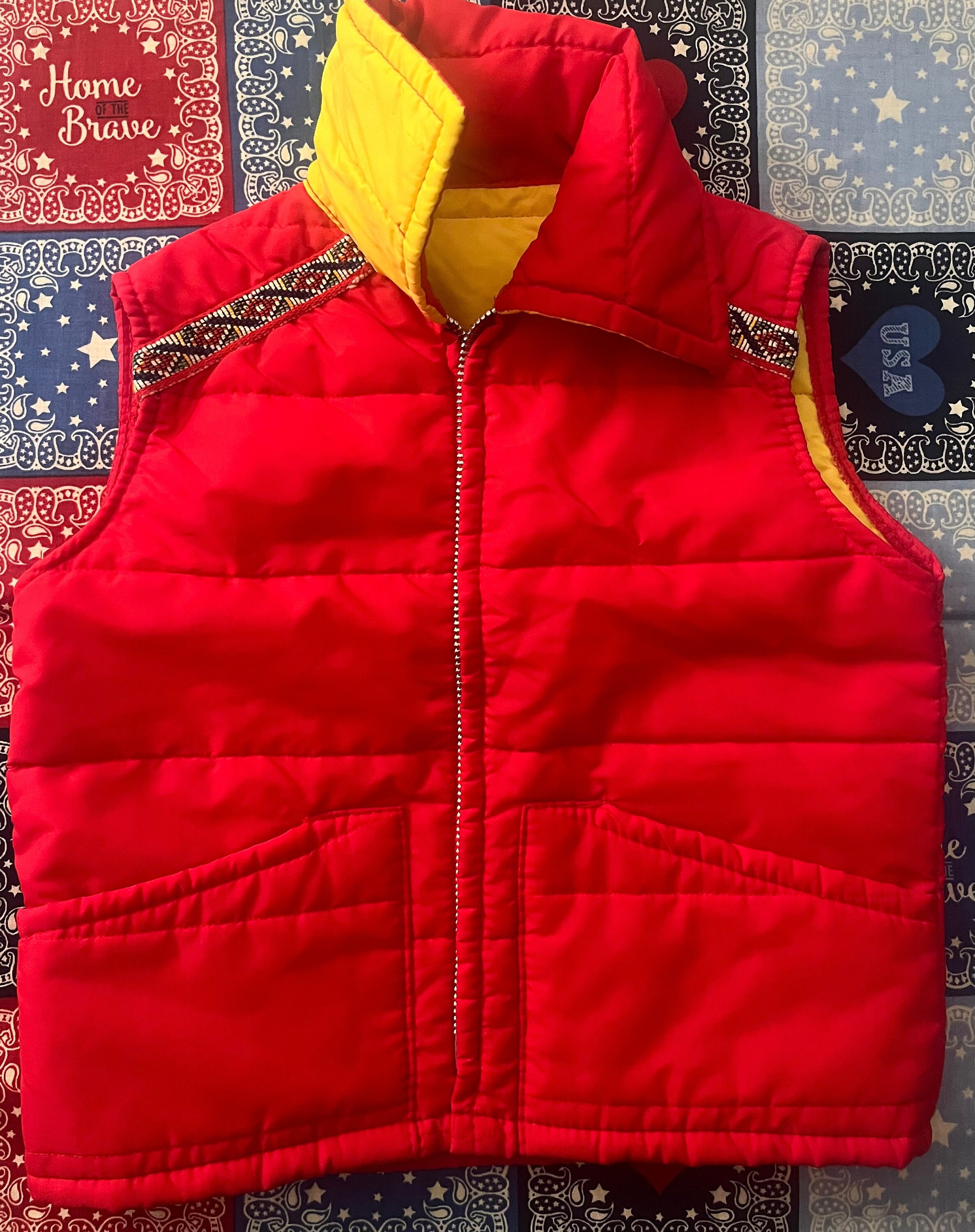 Chaleco de otoño/invierno casero para niños