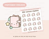 Cute Planner Printable Planner Sticker/ Planner Planner Sticker/ Planner Girl Planner Sticker/ Planner Addict/ Cute Doodle Planner Sticker