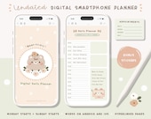 Cute iPhone Planner/ Digital Phone Planner/ Digital Pocket Planner/ iPhone Digital Planner/Android Digital Phone Planner/Smart Phone Planner