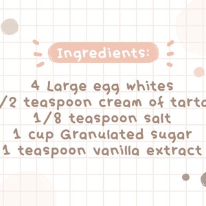 Cute Font/ Fun Handwritten Font/ Cute Handwriting Font/ Fun Font/ Meringue Cookies Font/ Planner Font/ GoodNotes Font/ Font Download TTF OTF image 2
