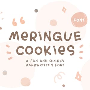 Schattig lettertype/leuk handgeschreven lettertype/leuk handschriftlettertype/leuk lettertype/meringue cookies lettertype/planner lettertype/GoodNotes lettertype/lettertype downloaden TTF OTF