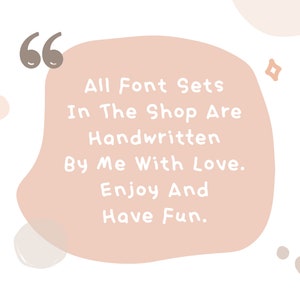 Cute Font/ Fun Handwritten Font/ Cute Handwriting Font/ Fun Font/ Meringue Cookies Font/ Planner Font/ GoodNotes Font/ Font Download TTF OTF image 8