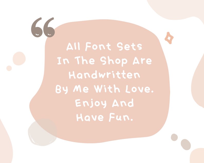 Cute Font/ Fun Handwritten Font/ Cute Handwriting Font/ Fun Font/ Meringue Cookies Font/ Planner Font/ GoodNotes Font/ Font Download TTF OTF image 8
