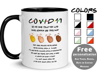 Friends themed cup coasterplaque