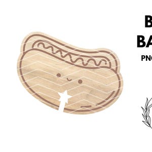 Reusable Wooden Bread Clip SVG | Laser Cut Bag Clip File | Eco Friendly Bread Tag | Sustainable Kitchen | Bread Bag Closure