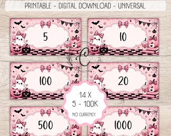 Budget Placeholder Set | Cash Stuffing Placeholders | Savings Tracker | Budget Binder Insert | Printable Money Tracker | Universal