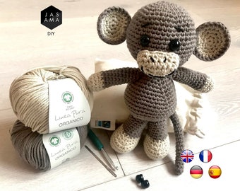 DIY kit - Crochet monkey starter kit