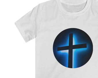 Christian Youth Shirt, Youth T-Shirt, Kids Soft style Tee, Kid's Graphic Shirts, Christian Shirts, Youth Christian Shirts, Cross Shirt,