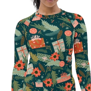 Christmas rash vest hot sale