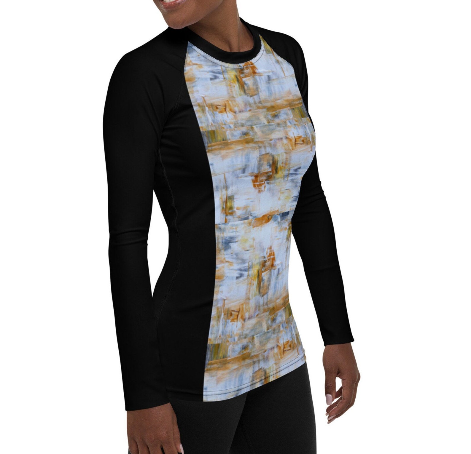 Slimming Collection Rash Guards Golden Rash Guard Classic Etsy