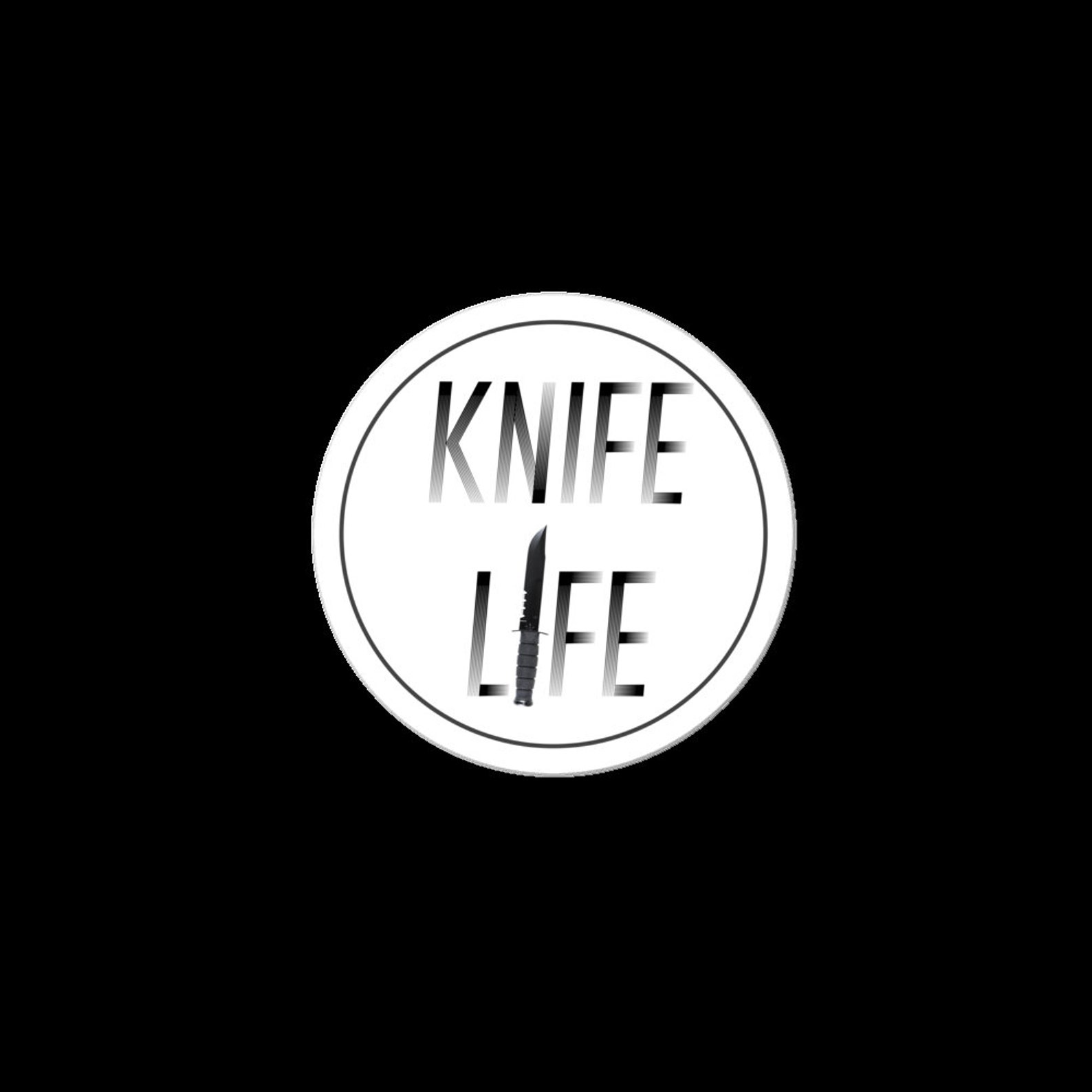 Knife Life Sticker. Love Knives Sticker. Knife Collector Etsy