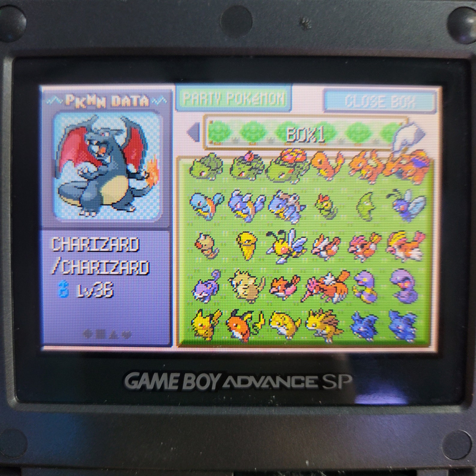 pokemon fire red all items pokemon fire red all items