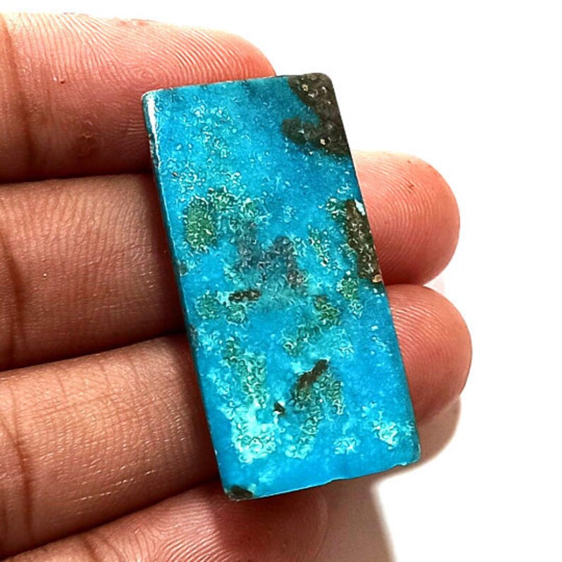 Smooth Polish Fine Quality Turquoise Pendant Gemstone For Jewelry Making 37x19x8 MM Nacozari Turquoise Cabochon,Turquoise Healing Gemstone