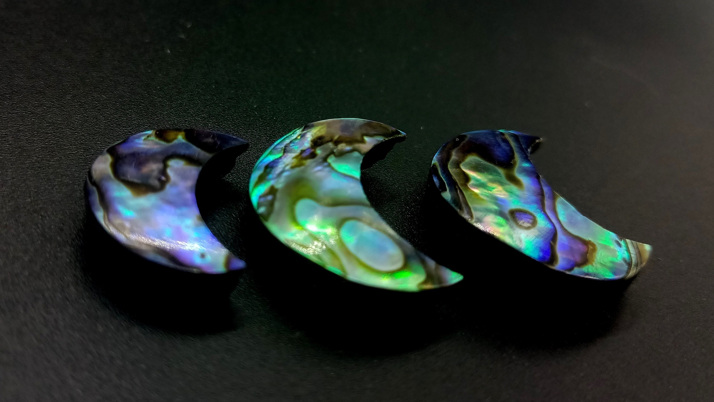 Natural Abalone Pearl Gemstone 22 Cts Abalone Pearl For Making Etsy