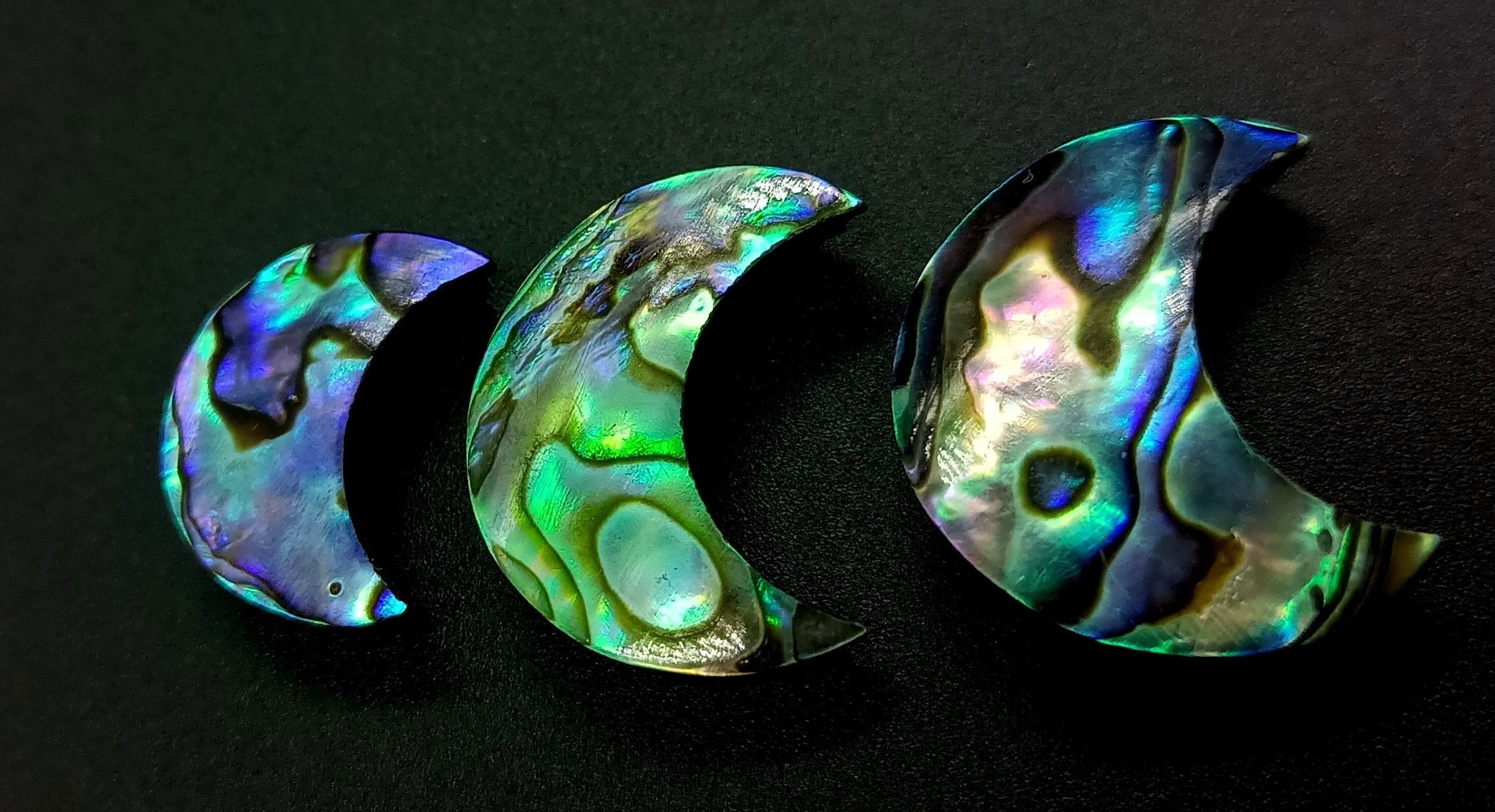 Natural Abalone Pearl Gemstone 22 Cts Abalone Pearl For Making Etsy