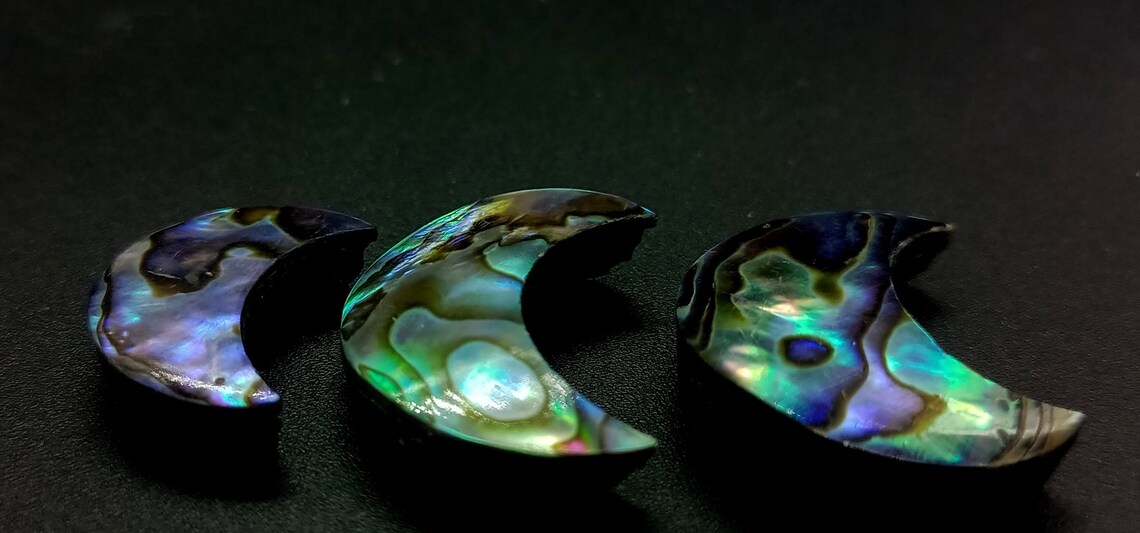 Natural Abalone Pearl Gemstone 22 Cts Abalone Pearl For Making Etsy