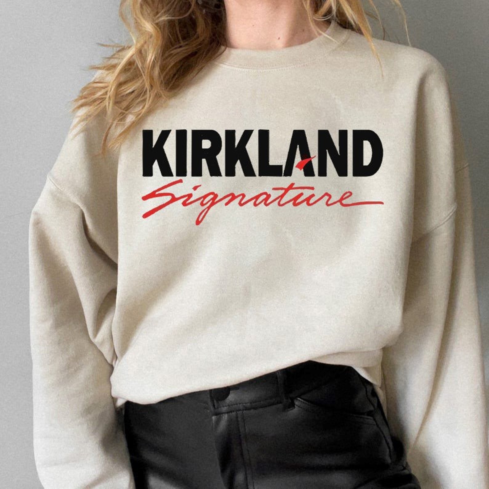 kirkland brand crewneck