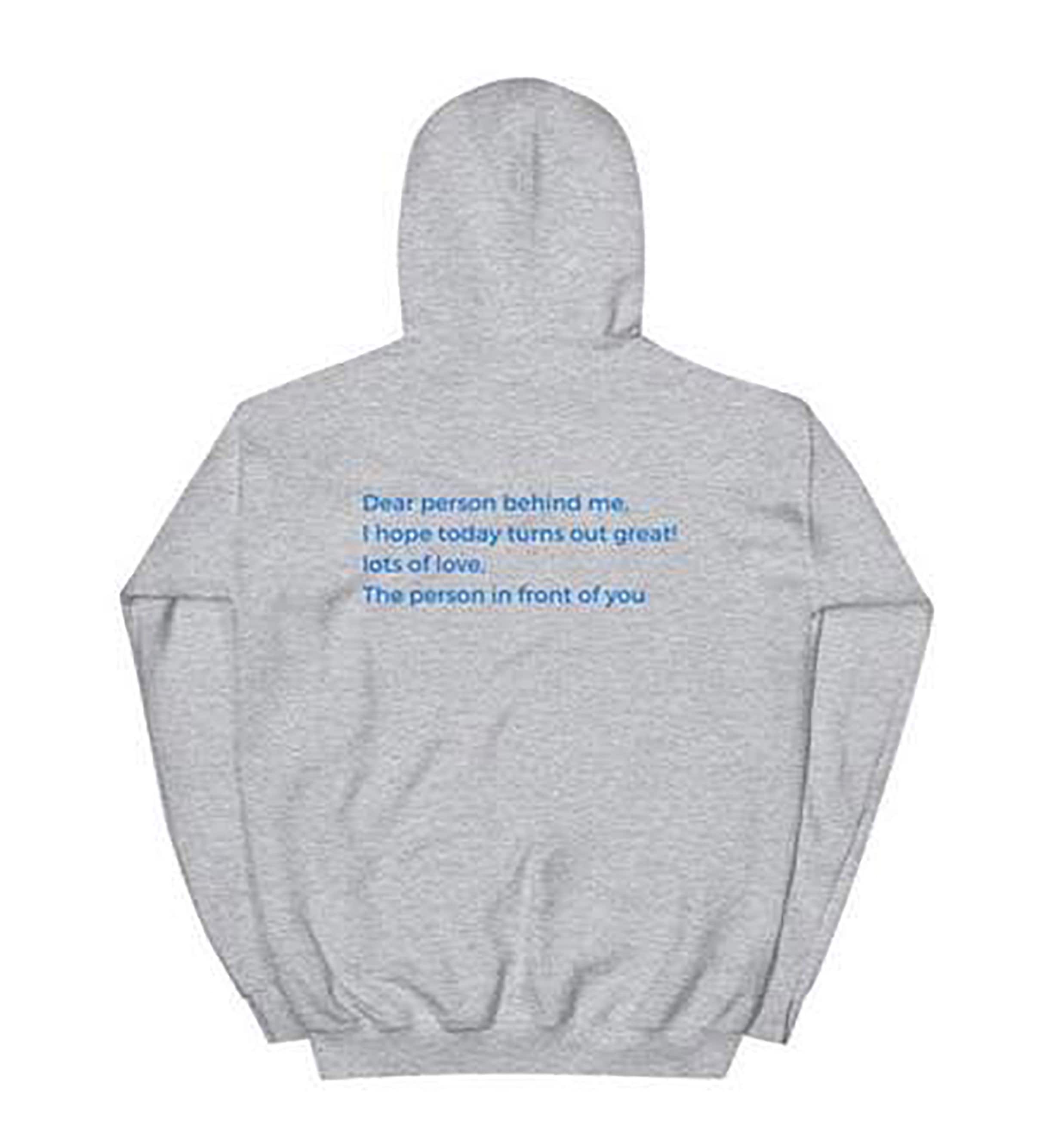 Pullover An Die Person Hinter Mir Liebe Person hinter mir Pullover Hoodie motivierende Workout | Etsy