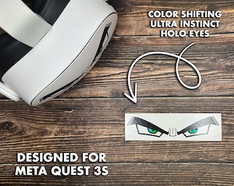 Meta Quest 3s Oculus - DB Anime Holo Eyes VR Decals Skin Set Free Shipping