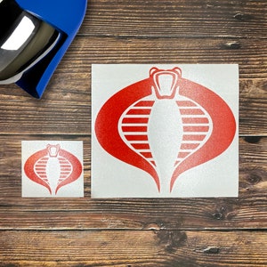 Cobra Command Kai GI Joe Decal Sticker for Car, Laptop, Window, Bottles, Hydroflask Free Shipping