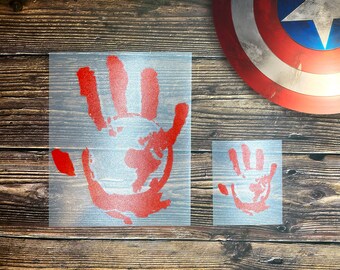 Flag Smasher Marvel Disney Decal The Falcon and The Winter Soldier Sticker for Car, Laptop, Window, Bottles, Hydroflask Free Shipping