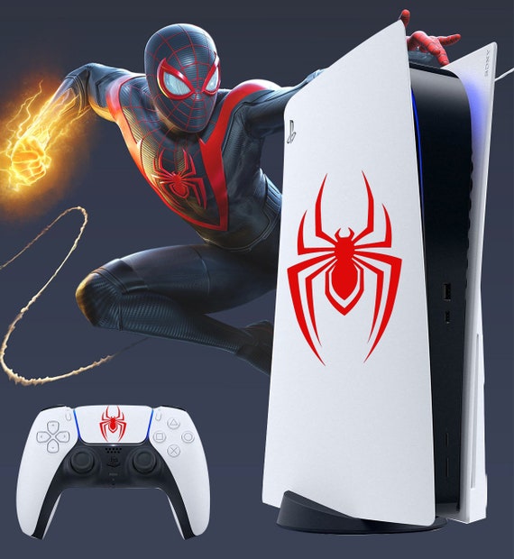 PS5 - Spiderman Spider-Man Miles Morales Sony Playstation Marvel Set de  calcomanías Envío gratis