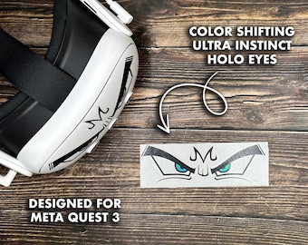 Meta Quest 3 Oculus - Anime DB Holo Eyes VR Decals Skin Set Free Shipping