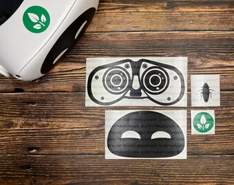 Meta Quest 2 Oculus - Walle and Eve Set VR Decals Skin Free Shipping