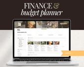 notion finance tracker template | budget planner & expense tracker • income, savings, subscriptions