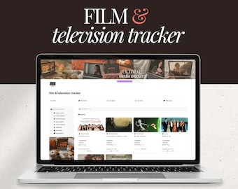 mall för notion media tracker | film-, tv- och anime-bevakningslista • filmlogg, säsongsspårare, årligt arkiv