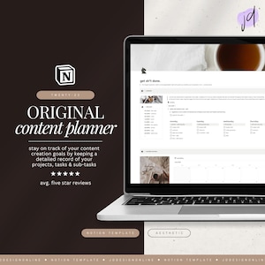 content planner notion template • social media & content calendar • post scheduler, analytics tracker and task planning in one