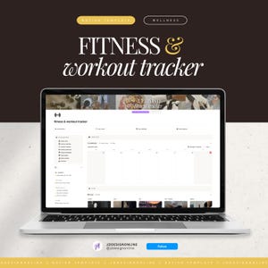 notion-fitnesstrackersjabloon | Trainingsplanner en trainingslogboek voor 2026 • gewoontereeksen, doelen, routinebouwer