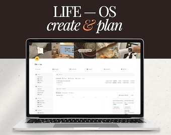 Plantilla de Life OS Notion / Planificador de vida todo en uno 2026 • Tareas, proyectos, metas, hábitos, planificación de ejercicio y comidas
