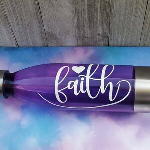 Customizable water bottles inspirational
