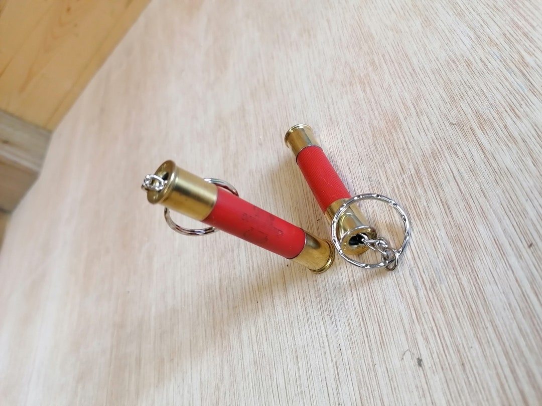 Shotgun Shell Keyring Etsy