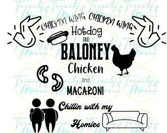 pic Chicken Wing Chicken Wing Hot Dog And Bologna Svg Free chicken wing svg etsy