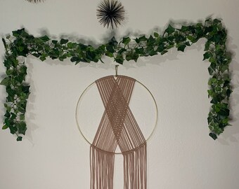 Pink and gold Dreamcatcher