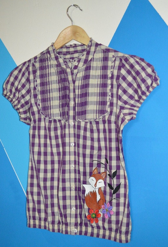 gingham shirt, checked shirt, gingham, shirt , siz