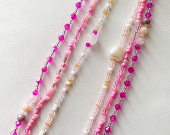 Perle de taille, baya, bine bine, perle de hanche, bijoux en perles, chaîne de taille, chaîne en perles, binbin