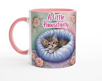 A Little Pawsitivity: motiverende kittenmok, cadeaus voor haar