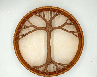 Tambor Chamánico "Árbol de la Vida", Yggdrasil