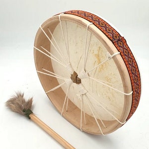Traditional shamanic drum