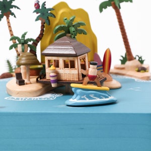 Sunshine Island Wooden Music Box image 6