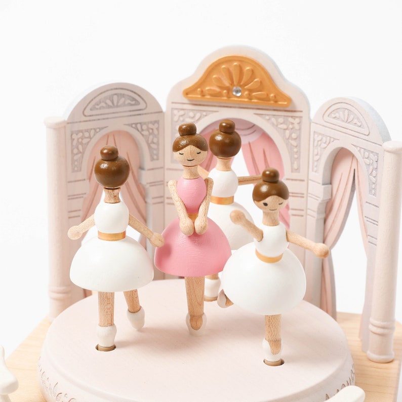 Wooden Ballerina Music Box image 7