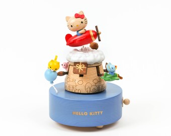 Hello Kitty Airplane Adventure Music Box